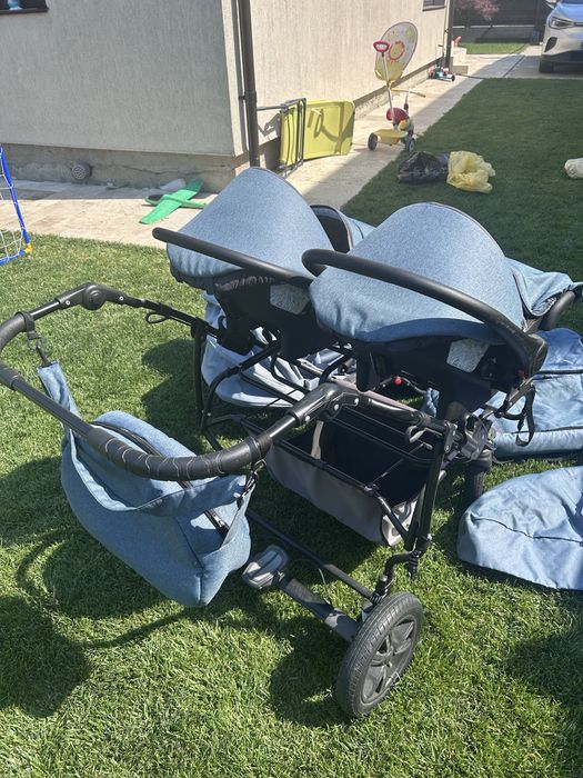 Carucior gemenii Mikado 3 in 1