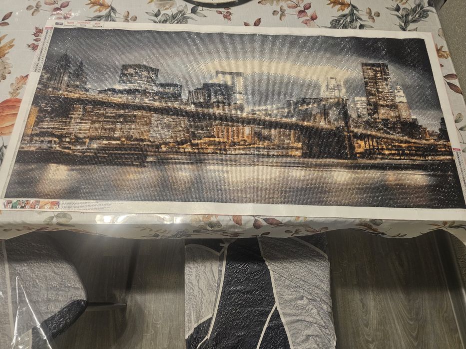 Диамантен гоблен с кръгли диаманчета