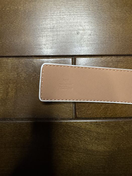 Curea LV Carouri Alba Catarama Neagra 110cm