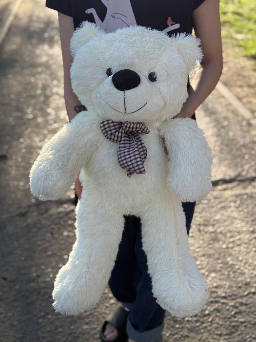 Мишка 65 см белый