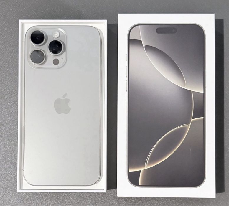 Iphone 16 Pro Max, 256GB, Silver, impecabil