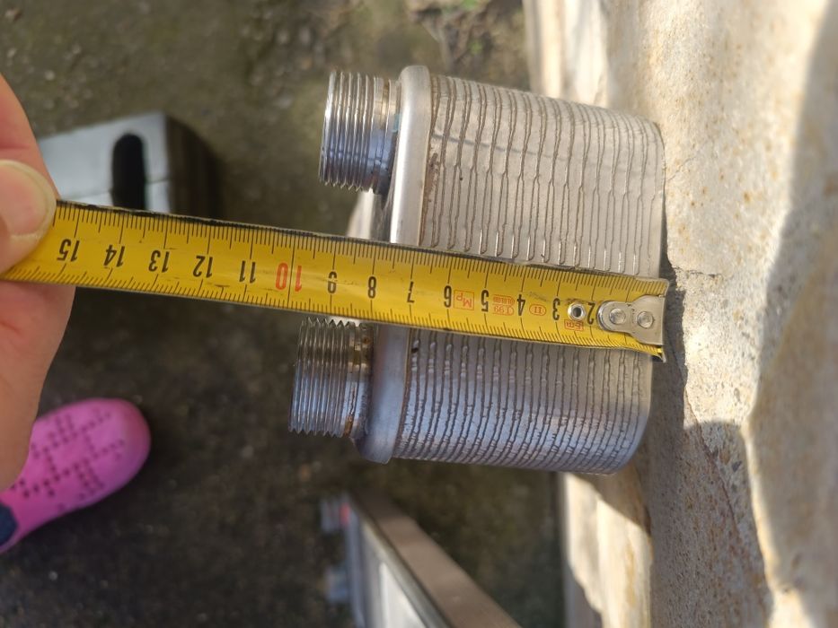 Топлообменник вода вода .