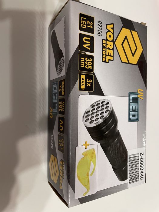 LANTERNĂ LED UV+OCHELARI - scurgeri freon auto