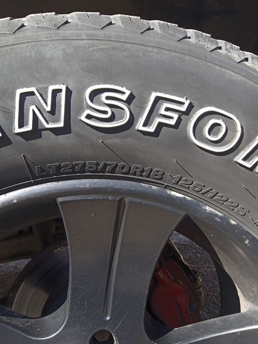 Гуми с джанти 5х130 275/70/18