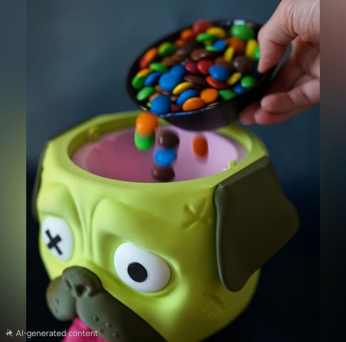 Кутия диспенсер за бонбони