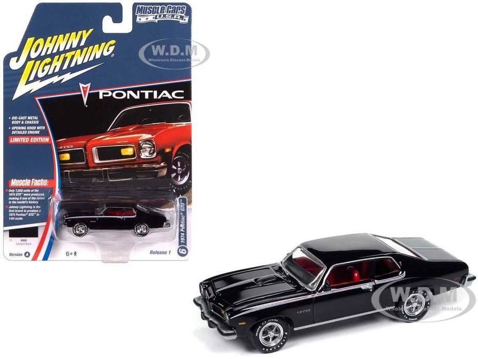 1974 Pontiac GTO 1/64 by Johnny Lightning