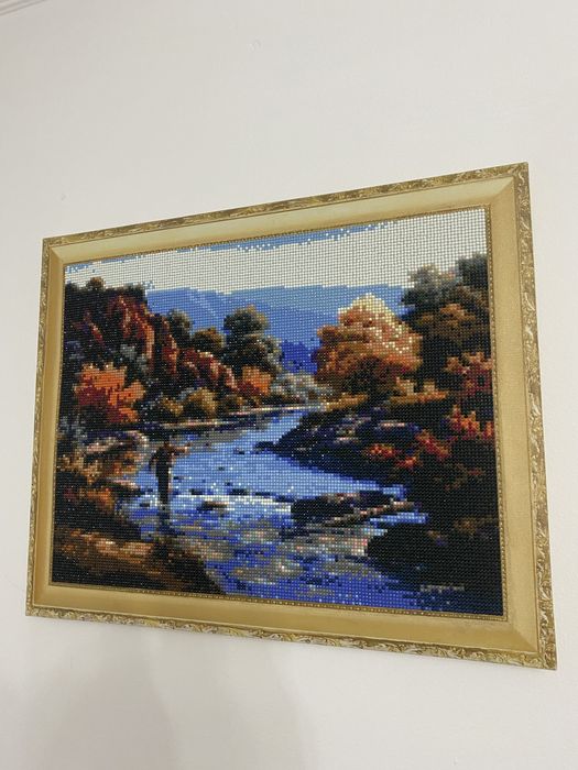 Алмазная мозаика 50х40см