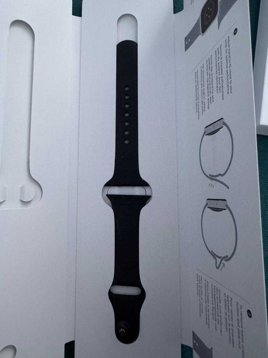 Apple Watch SE 2, Carcasa Midnight Aluminium 40mm, Midnight Sport Band