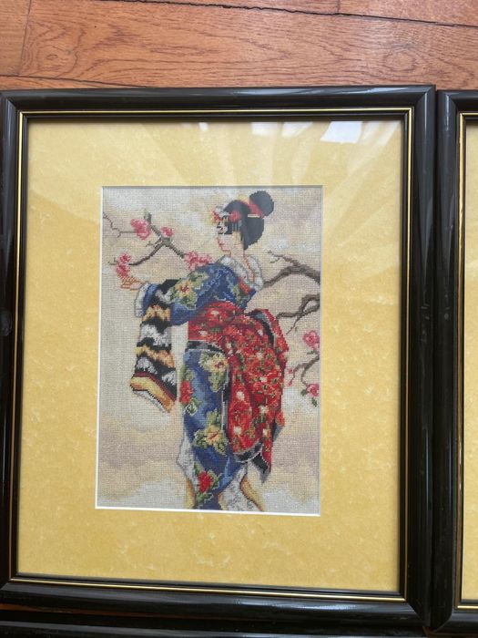 Tablouri din goblen , imagini asiatice