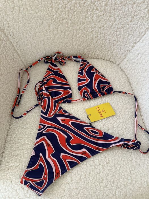 Pucci дамски бански с шал М