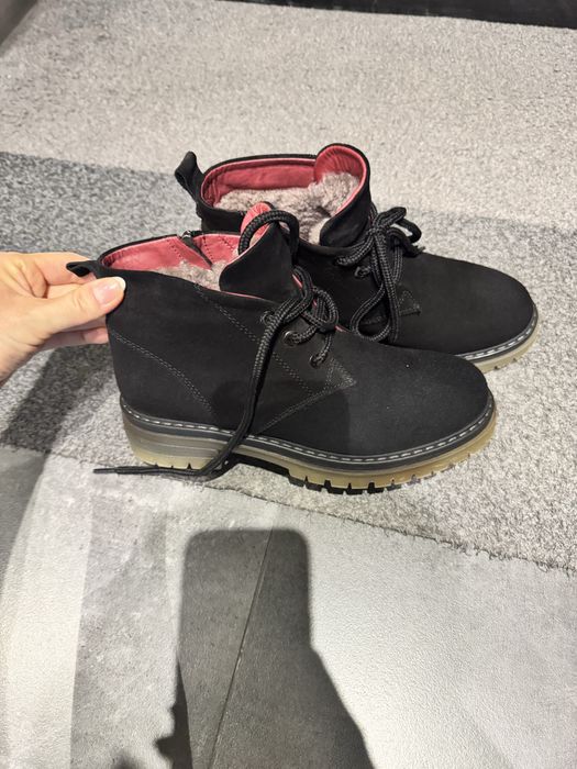 Замшевые ботинки SMAN