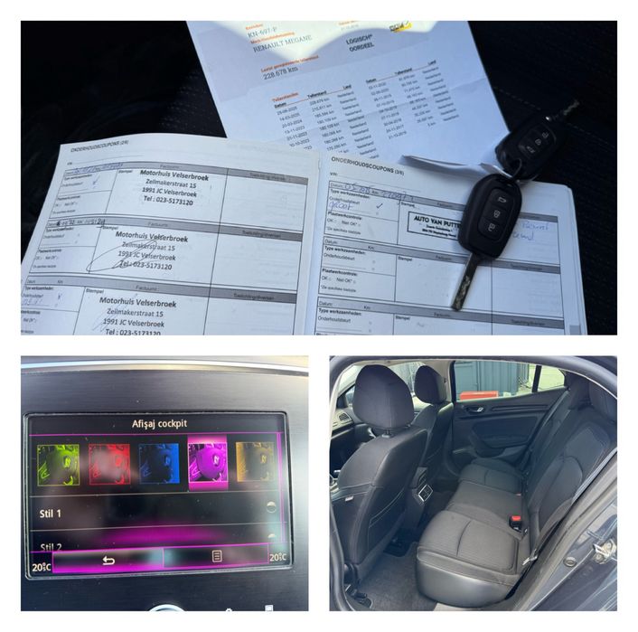 Renault Megane 4 , 1.5 dci 110 cp ,Euro6 , Led , Carte Service + Nap!