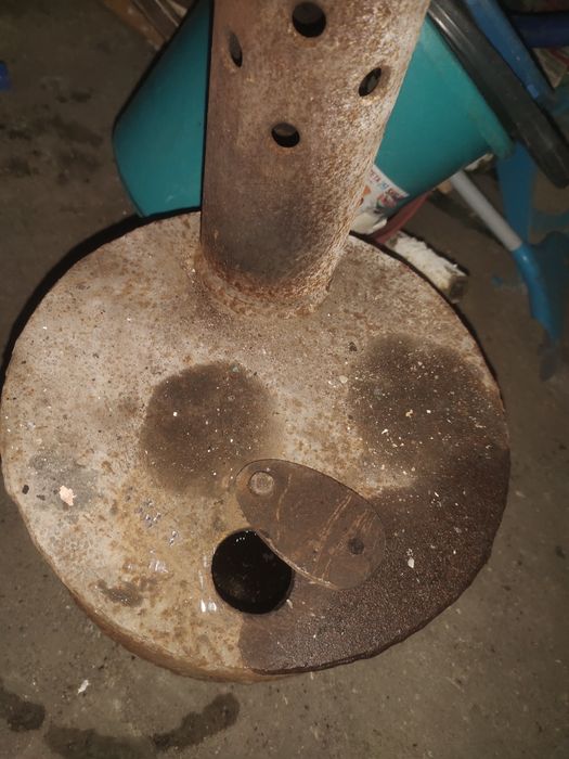 Буржуйка на отработке