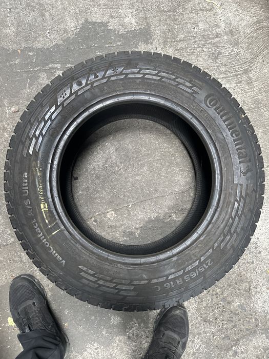 215/65/16C continental  allsezon mixte M+S