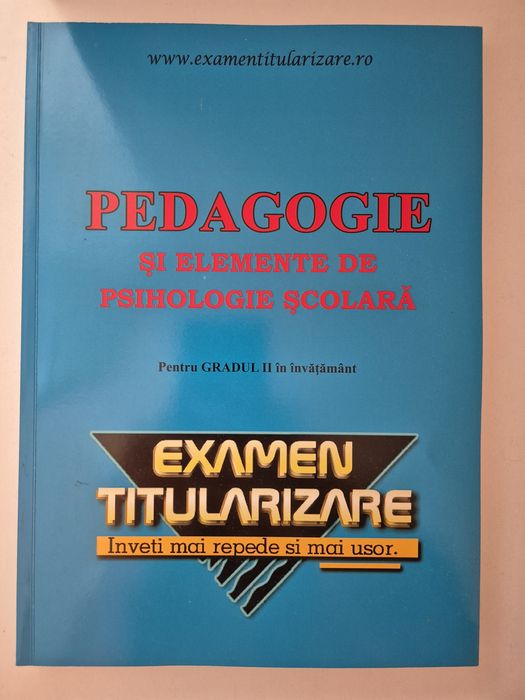 Pedagogie Grad didactic II 2026