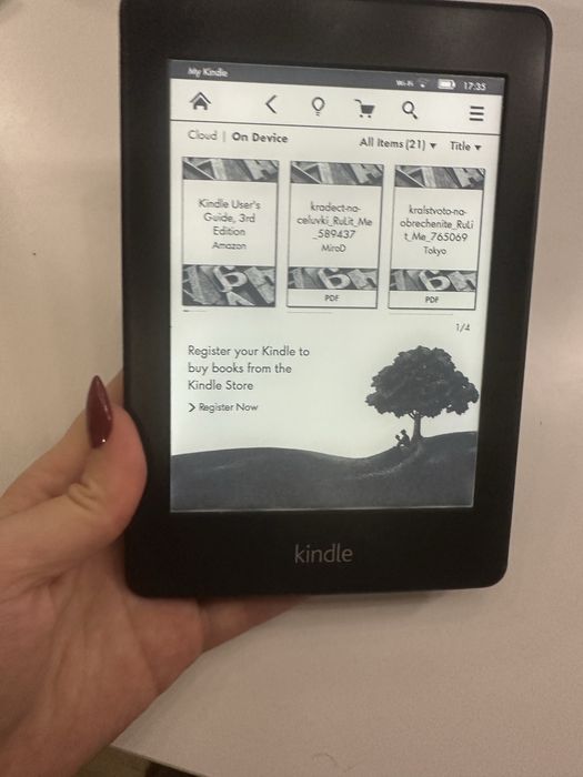Kindle с подсветка