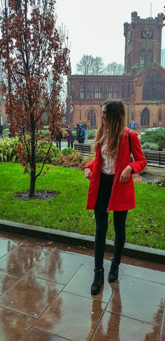 Paltonad rosu marimea M