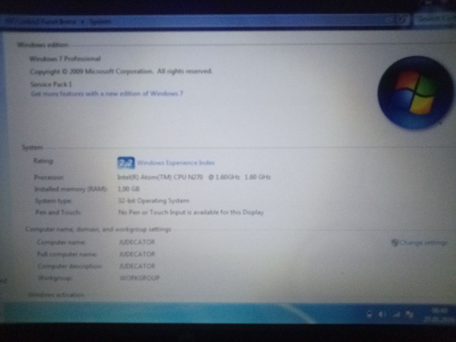 Leptop de vînzare. Hp