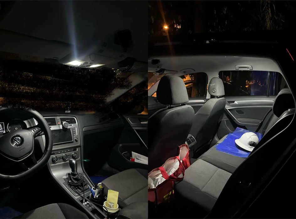 Гаранция! Нови Висококачествени LED Крушки за Интериор VW Golf 4 5 6 7