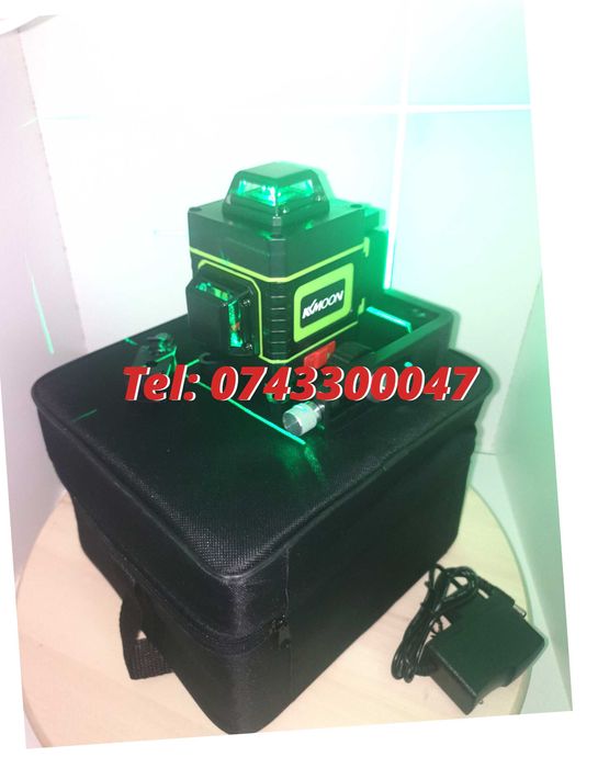 Promotie Nivela Laser 16 Lini 4D Autonivelare, Inclinare, Suport New