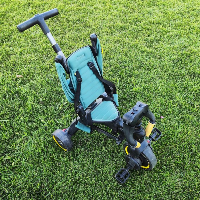 Tricicleta pliabila copii Doona Liki Trike S5 Deluxe verde