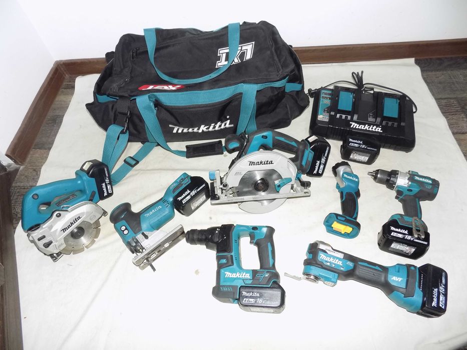 Scule Makita 18V  si  scule Makita 220V