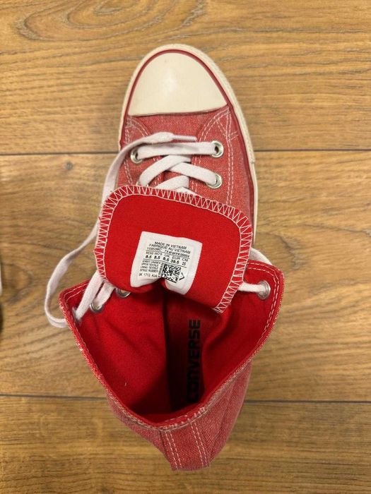 Converse Chuck Taylor All Star Hi, dama, rosii, marimea 39,5