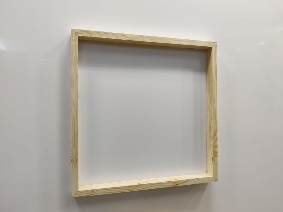 Rama tablou licheni din LEMN BRUT dimensiune la cerere