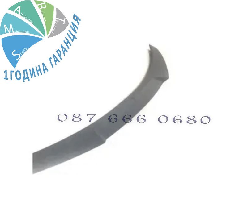 Лип спойлер багажник BMW E90 3 сериа lip spoiler M бмв е90 M4 style