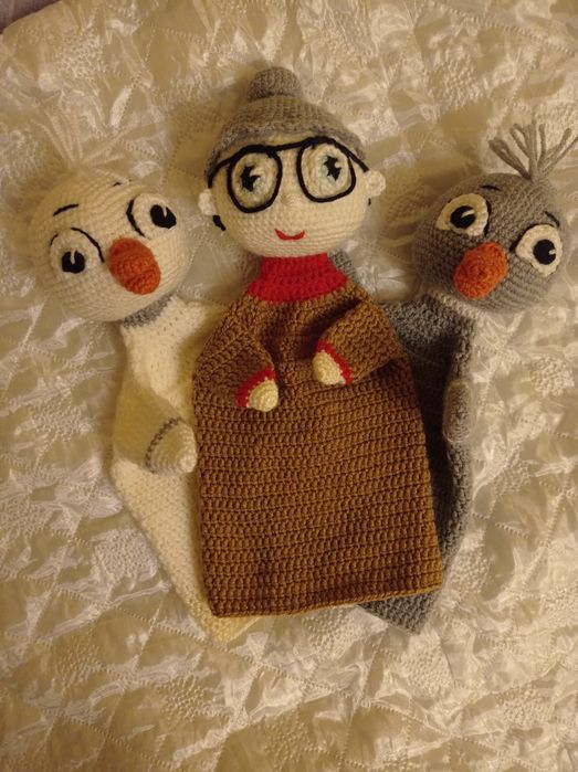 Вязанные игрушки ручной работой