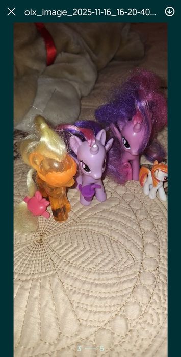 My little pony figurine 10 buc cu accesorii
