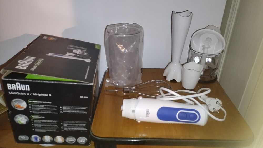 Mixer vertical blender Braun MQ 3025 MultiQuick 3 defect