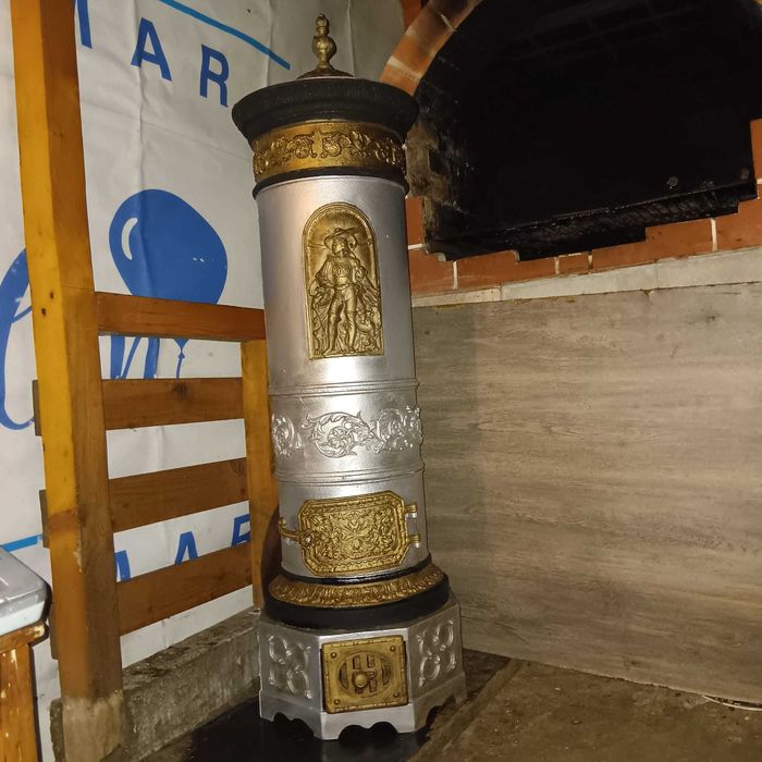 Godin "sobă" din fonta