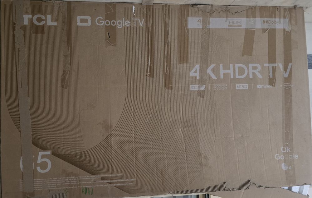 TCL 4K Google TV 65