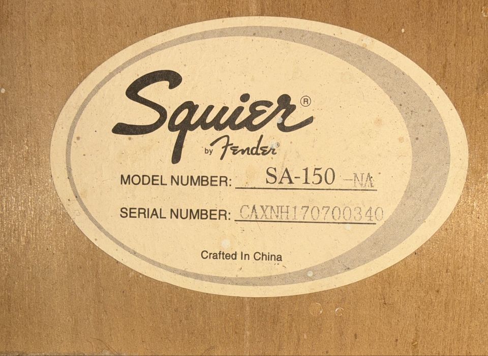 Гитара Squier б/у