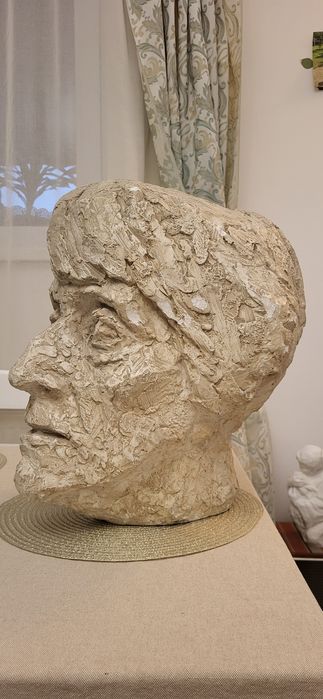 Bust Monumental Ion Lucian Murnu 44 cm - Piesă de Colecție Muzeu