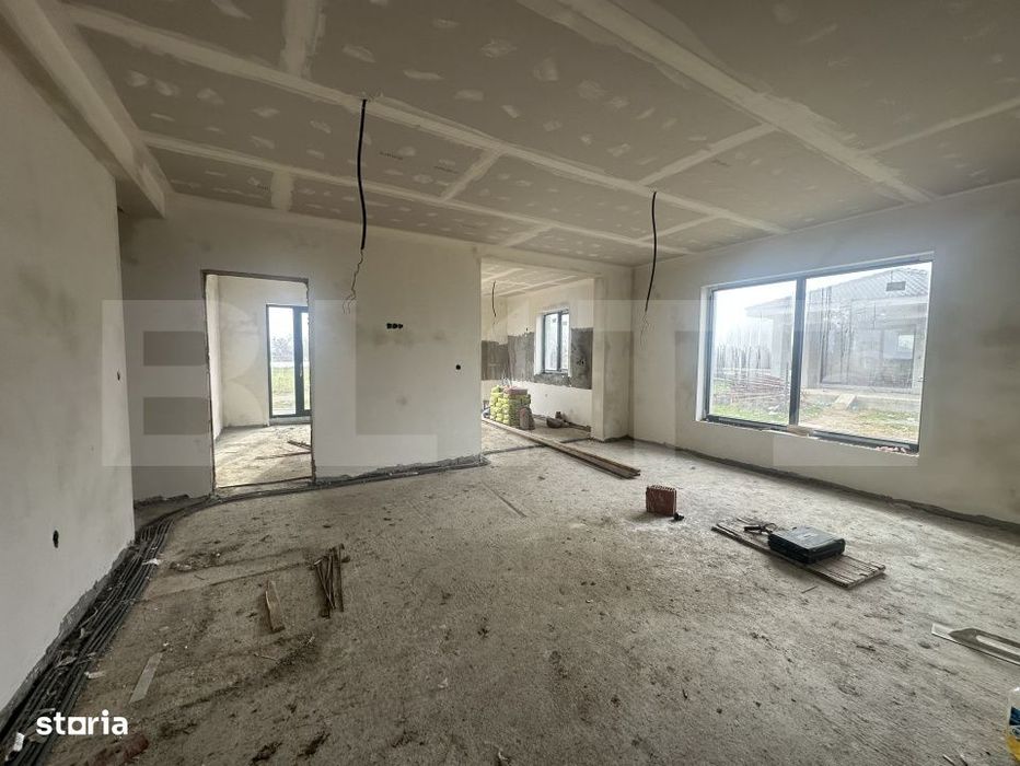 Casa individuala – 126 mp utili | Teren 520 mp | Zona Paulesti