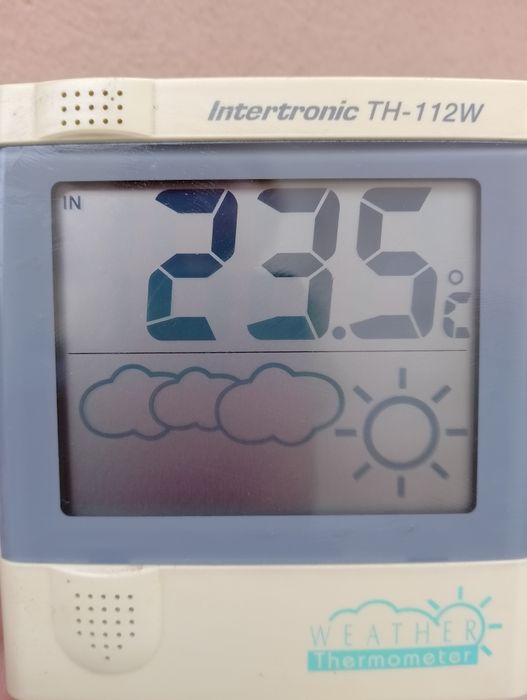 Termometru barometru big display