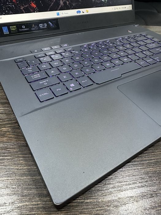 мощный 12-ядерный i7 ноутбук Asus Rog Strix, для работ с графикой, игр