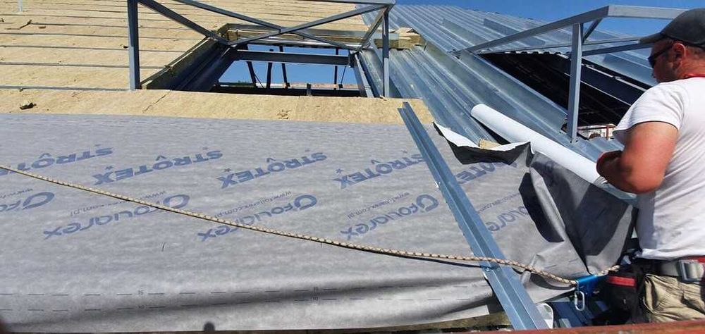 Мембрана супердиффузионная 75м2 рулон. Евростандарт. изоспан