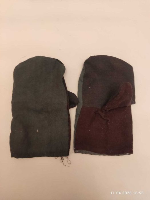 Варежки рабочие из ткани