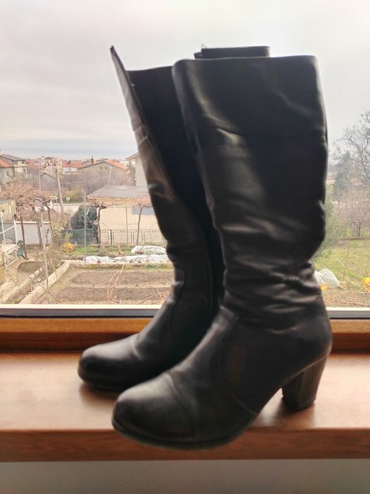 Ботуши естествена кожа - 40 номер