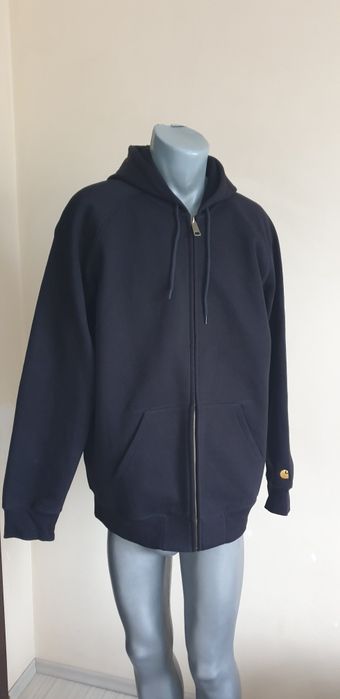 Carhartt Hooded Chase Jacket Mens Size XL  НОВО! ОРИГИНАЛ! Мъжки - Суитшърт!