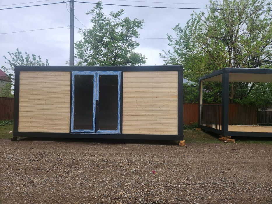 Vand container cu vitrina