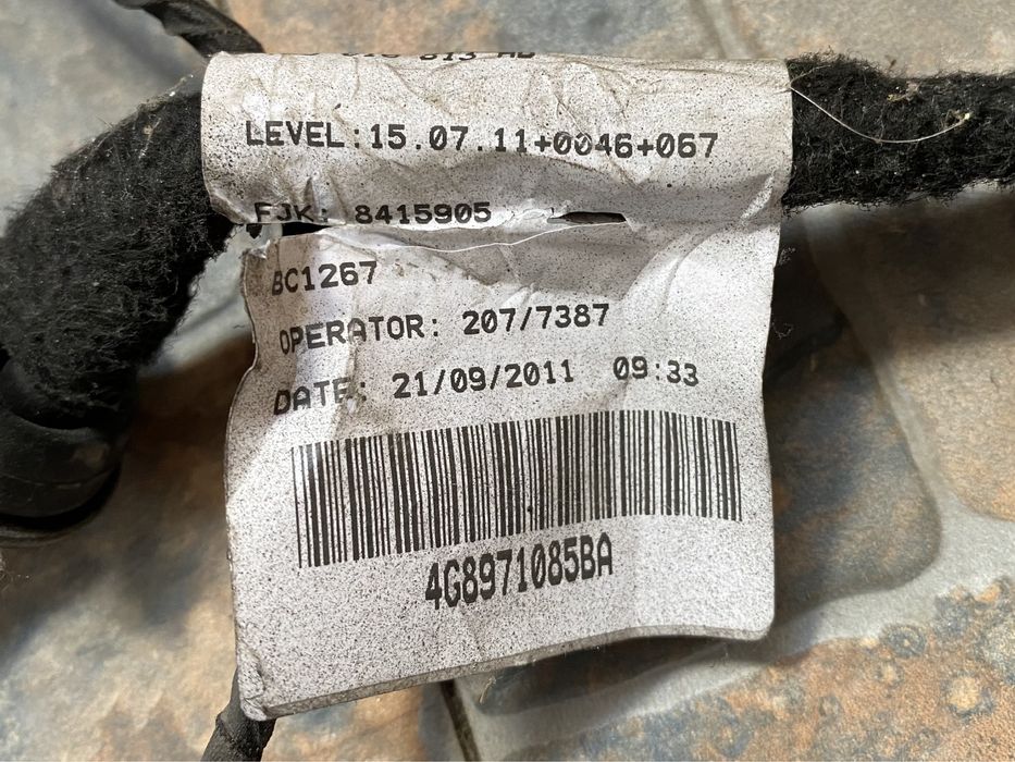 Modul / Calculator Blind spot , Lane assist Audi A6 A7 / 4G0907566J