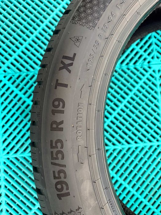 Set anvelope allseason mixte 195 55 R19 Continental Contact 2 94T dot mai 2025