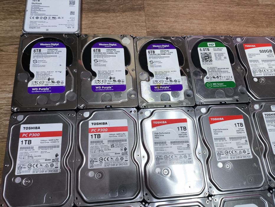HDD 3,5" Жёсткие диски б/у