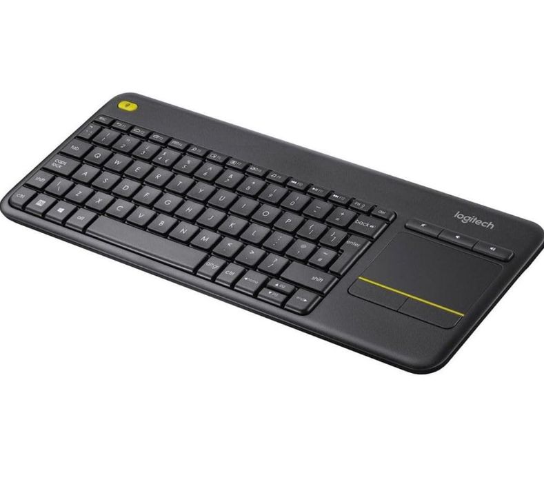 Клавиатура Безжична Logitech K400 Plus Dark, Touchpad control