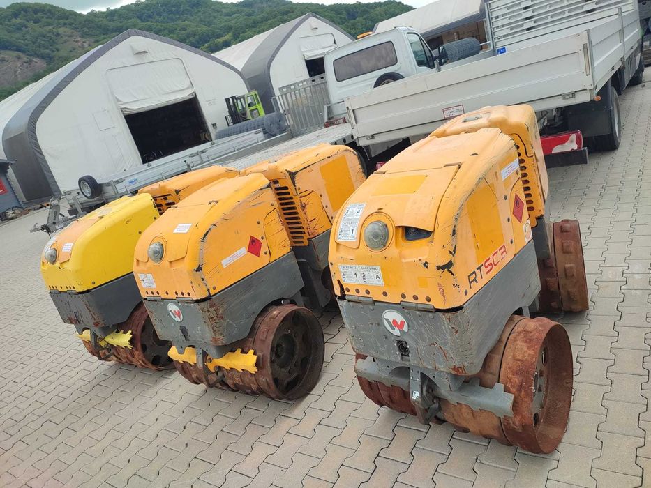 Cilindru vibro-compactor cu telecomanda Wacker Neuson RTK-SC3