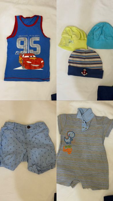 Отдам пакет вещей малчик